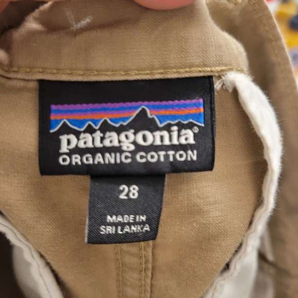 Patagonia lightweight all wear hemp shorts khaki beige tan neutral size 28 - Picture 5 of 7